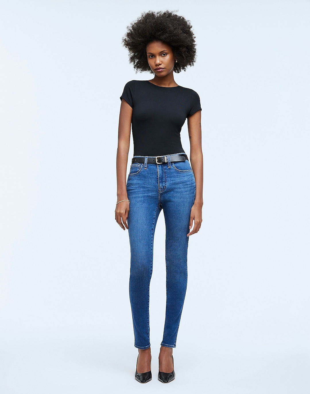 10&quot; High-Rise Roadtripper Authentic Skinny Jeans in Faulkner Wash | Madewell