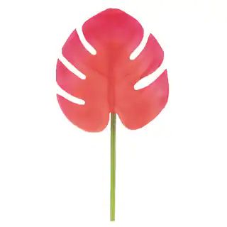 Pink Monstera Leaf Pick by Ashland® | Michaels | Michaels Stores