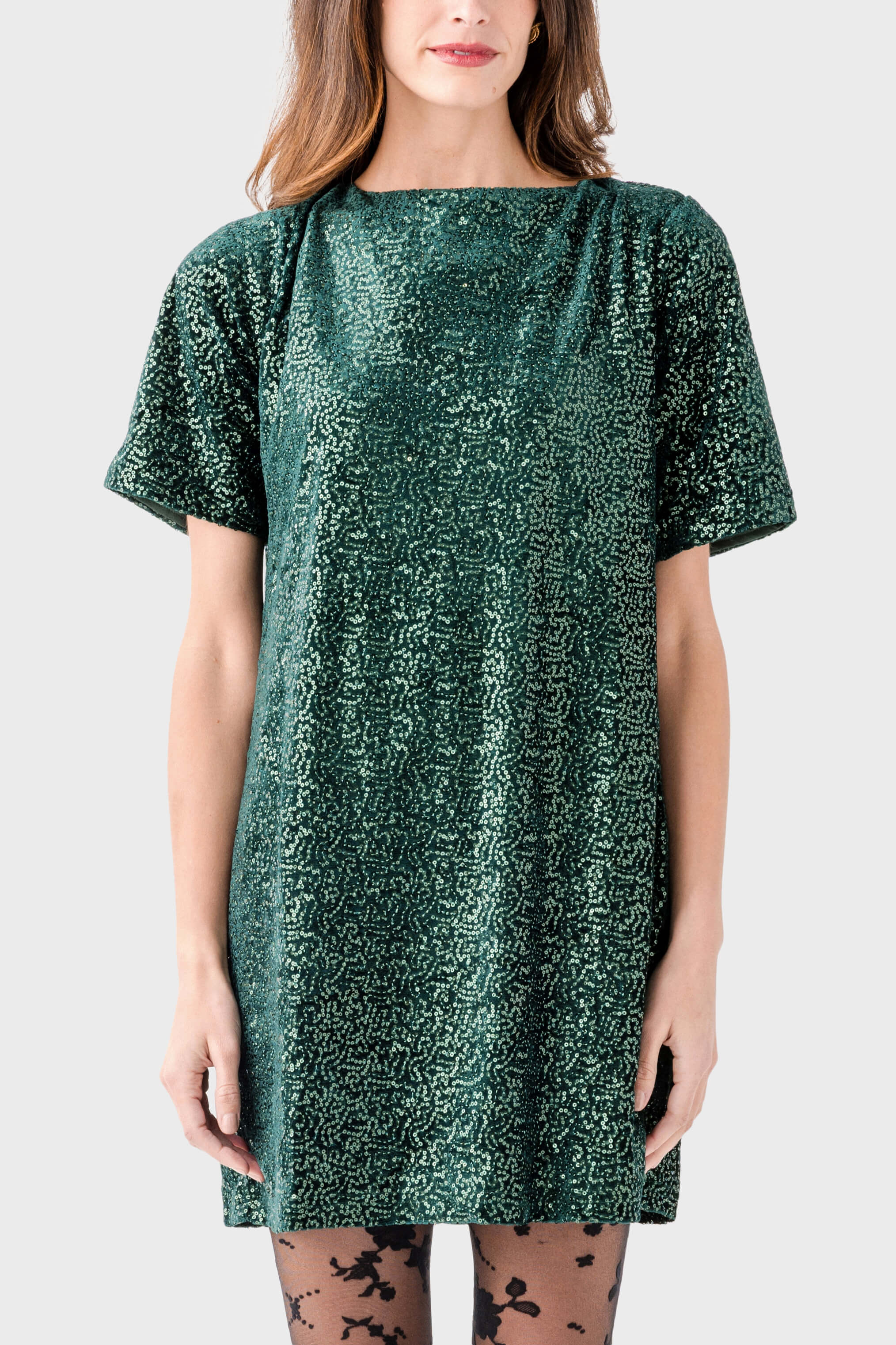 Wishlist Sequin Open Back Mini Dress | Social Threads