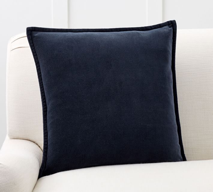 Washed Velvet Pillow Covers | Pottery Barn (US)