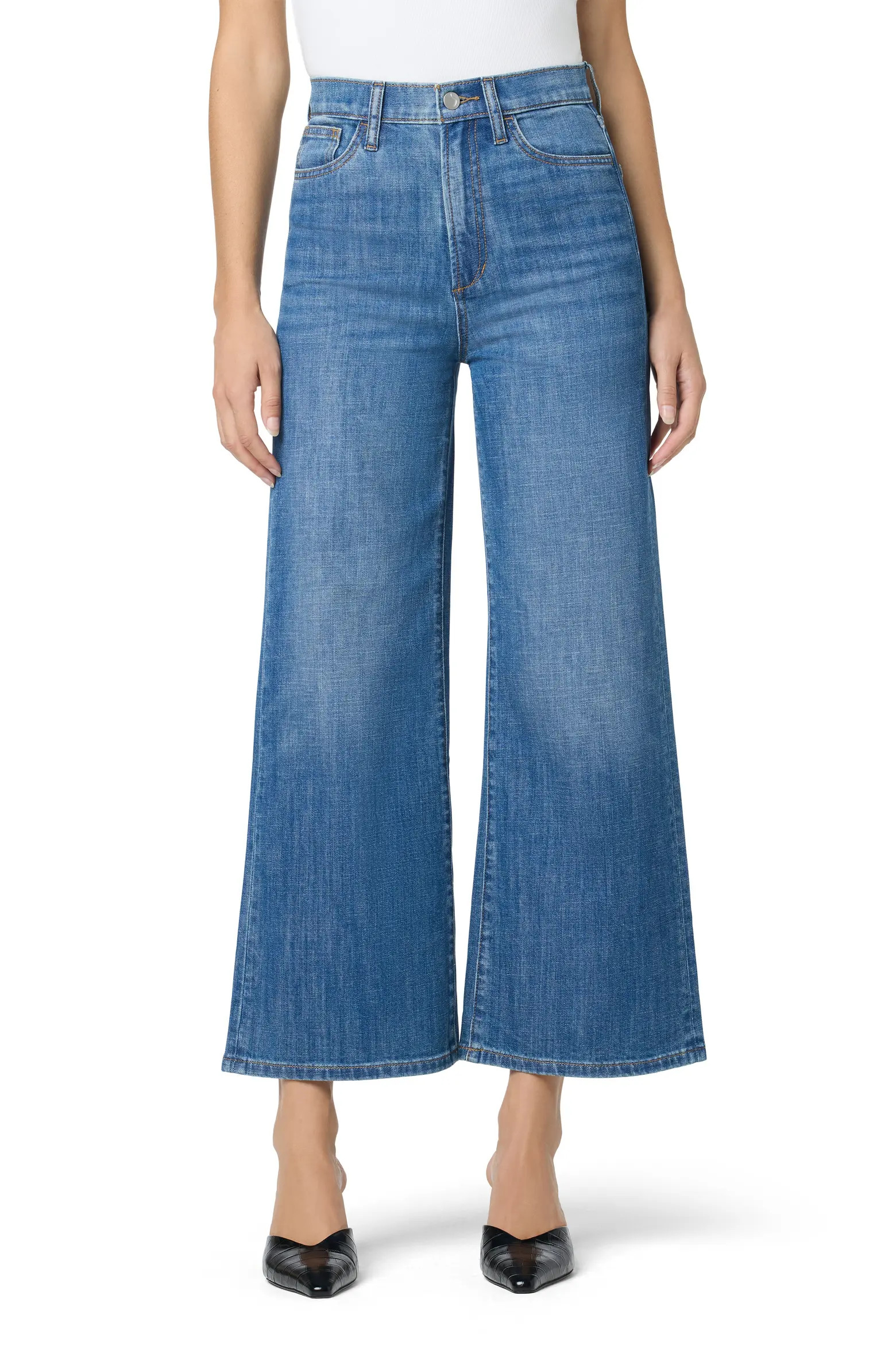 High Waist Ankle Wide Leg Jeans (Women) | Nordstromrack | Nordstrom Rack
