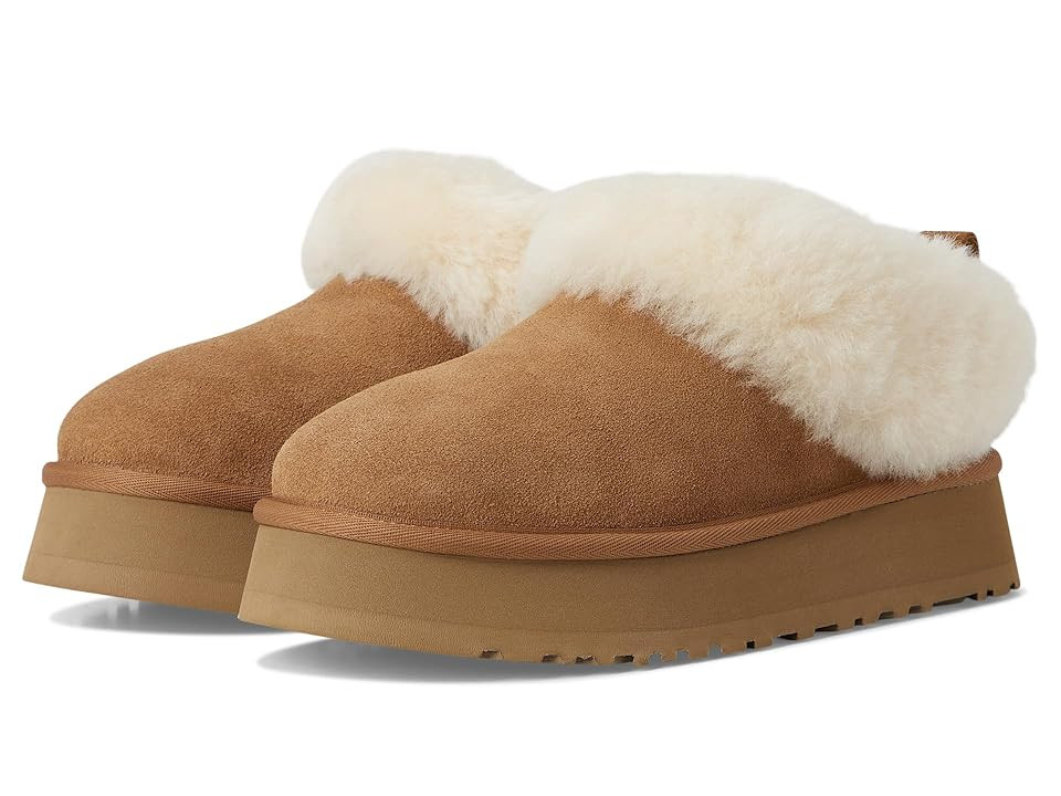 UGG Tazzelle Women's Slippers Chestnut : 10 B - Medium, Suede | Zappos