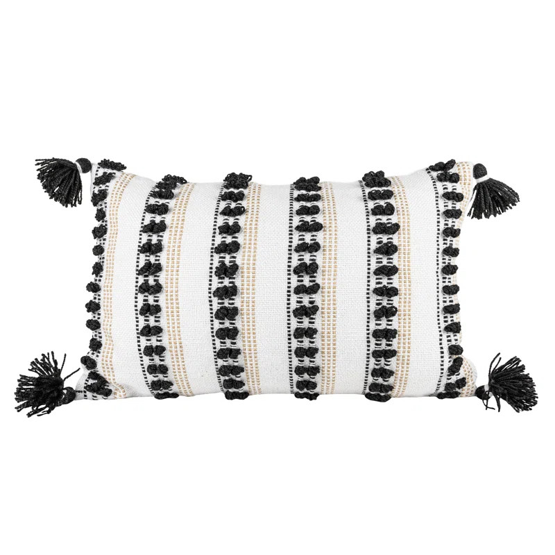 Amarre Tassels Polyester Indoor/Outdoor Throw Pillow | Wayfair North America