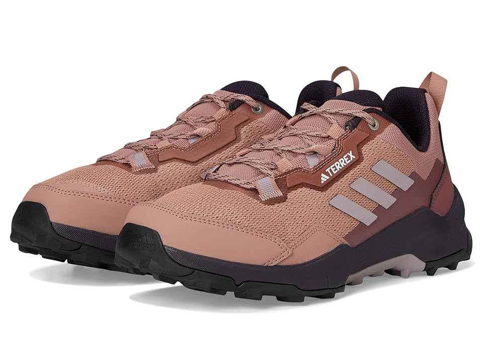 adidas Outdoor Terrex AX4 Hiking Shoes Women's Climbing Shoes Warm Clay/Preloved Fig/Quiet Crimson : 7.5 B - Medium, Rubber | Zappos