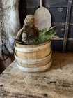 Wonderful Old Wooden Small Banded Bucket Early Cabin Goods  | eBay | eBay US