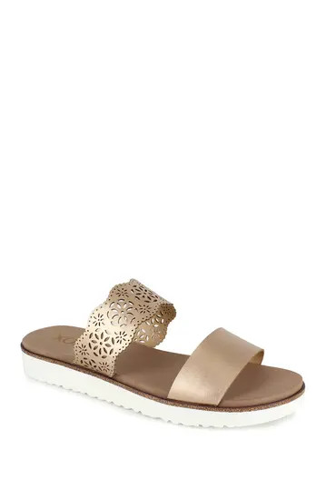 Dalphy Lasercut Double Strap Sandal | Nordstrom Rack