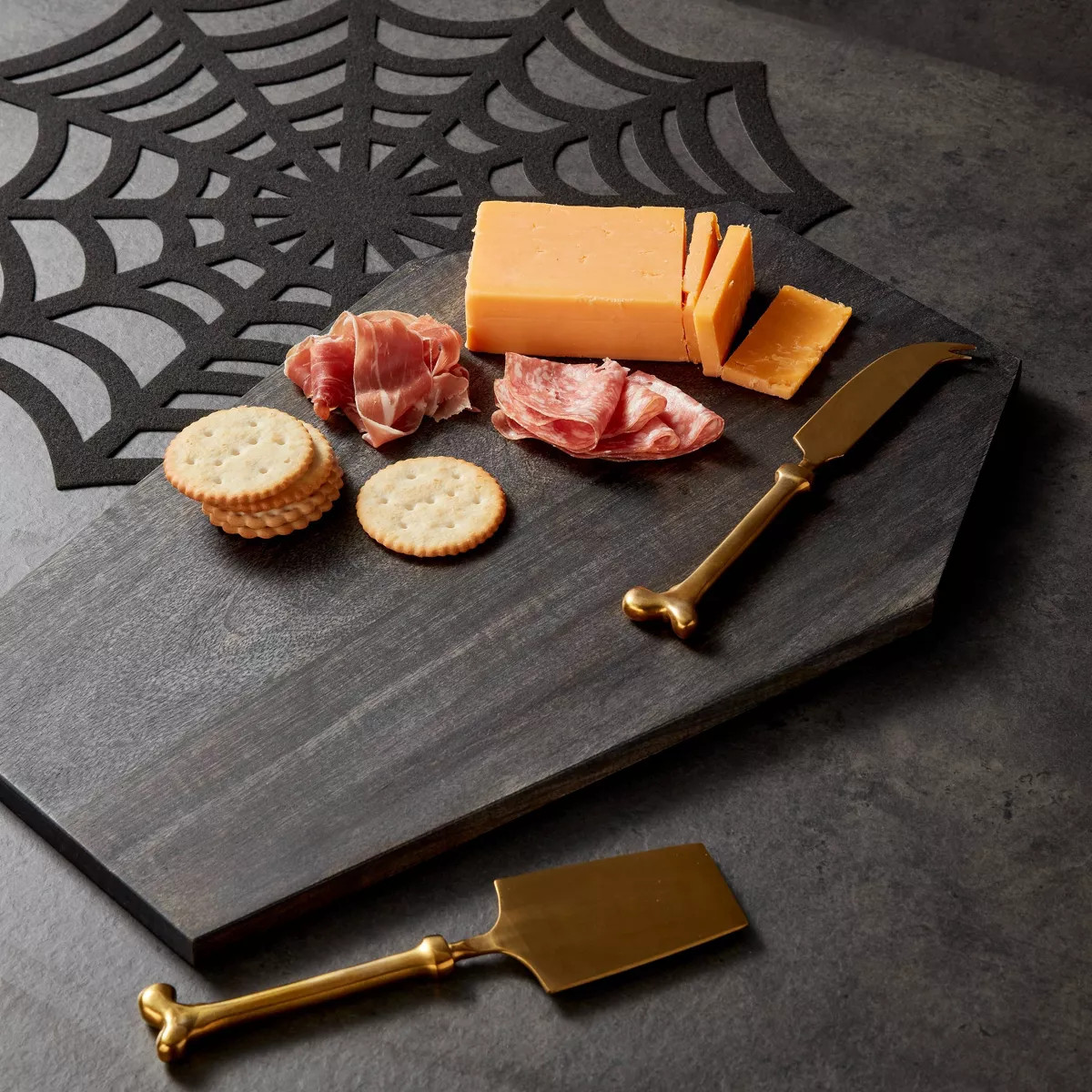 Halloween Wooden Coffin Shape Serving Tray - Threshold™ | Target