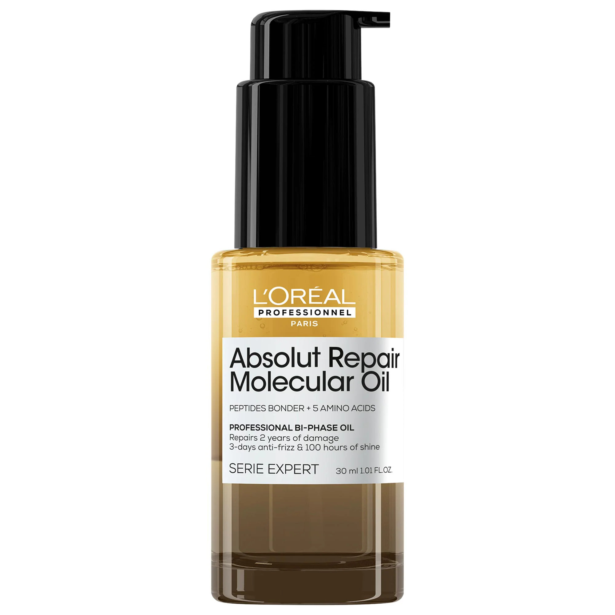 L'Oréal Professionnel Mini Absolut Repair Molecular Dual Oil for Damaged Hair 1.01 oz/30 mL | Sephora (US)