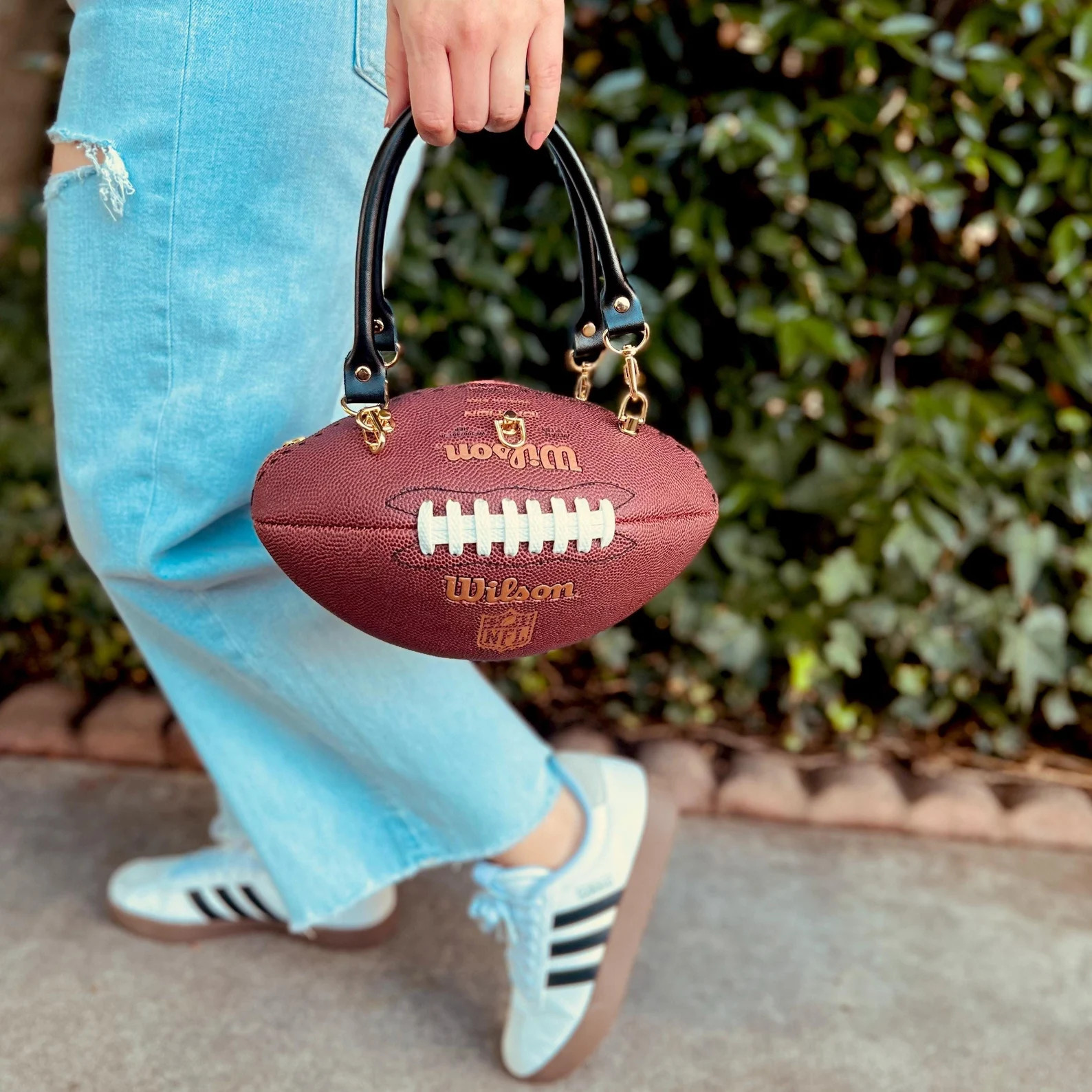 Football Purse, Gameday Purse, Football Mom, Football Wife, Football Lover Gift, Football Fan Gif... | Etsy (US)