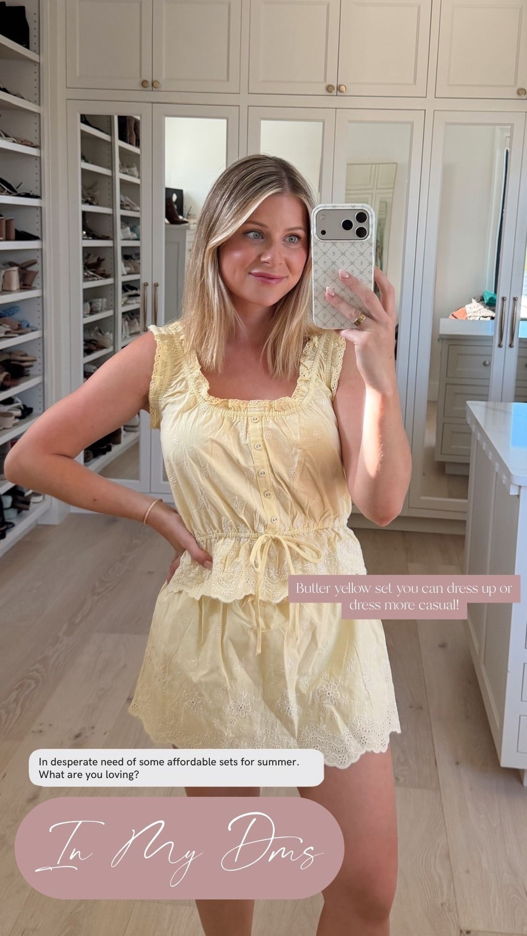 @Target Butter yellow set I just got that’s so adorable for the summer! Linking some of my other favorites too! 



Summer sets, outfit ootd, sets, outfit inspo, summer outfits 2026, dresses, ootdd

#LTKgrwm #LTKootd