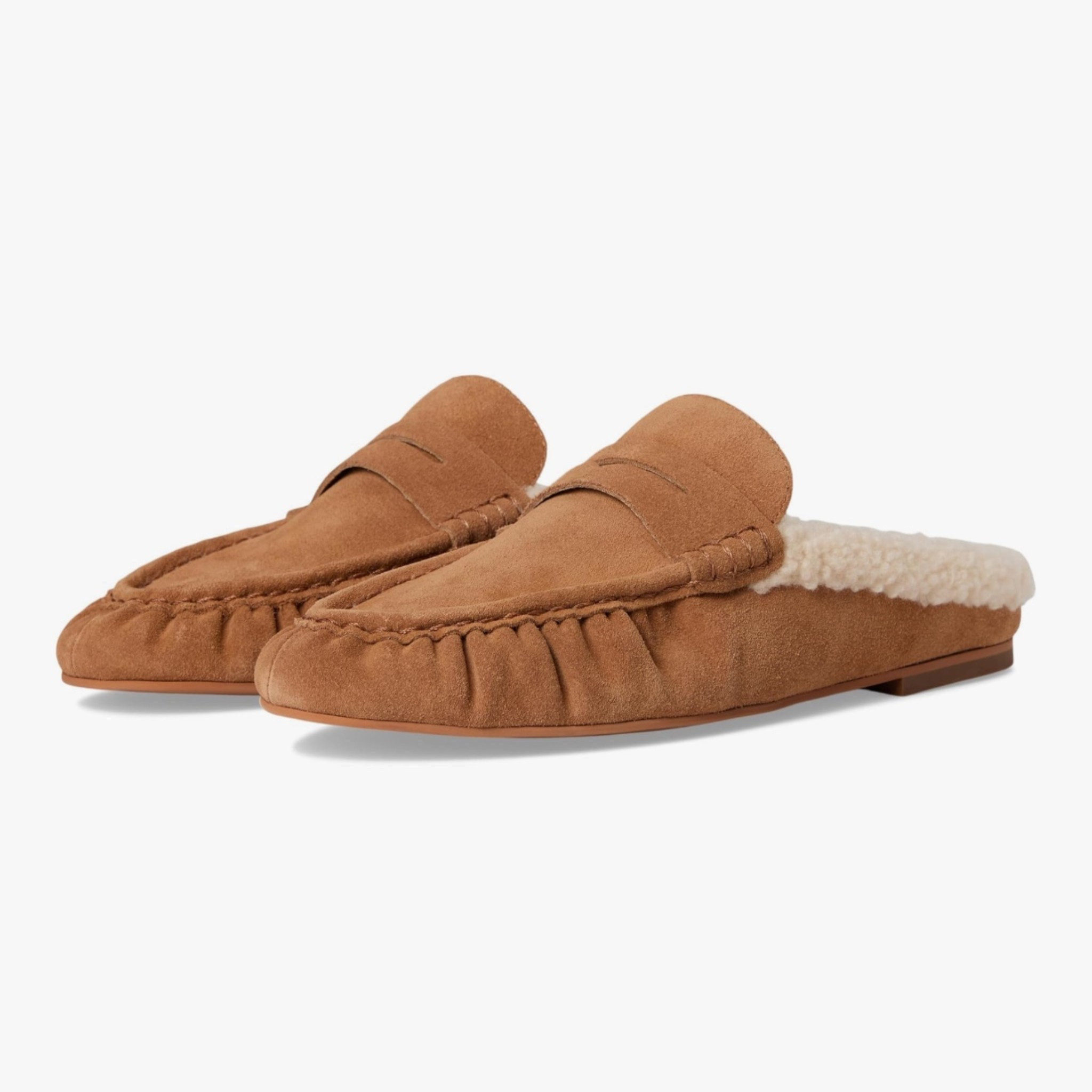 Shearling mules on sale. Perfect slip on shoe for winter


#LTKSaleAlert