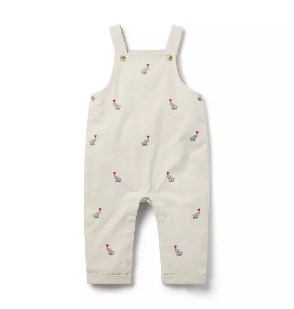 Baby Embroidered Elephant Overall | Janie and Jack