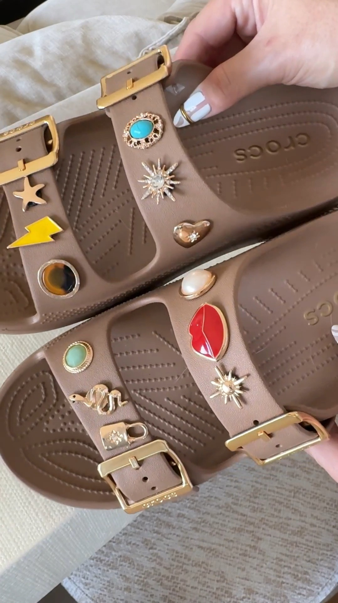 A pair of crocs I actually LOVE ! The charms make them so cute !

Follow my shop @shaynaslife on the @shop.LTK app to shop this post and get my exclusive app-only content!

#liketkit 
@shop.ltk
https://liketk.it/6e5gN