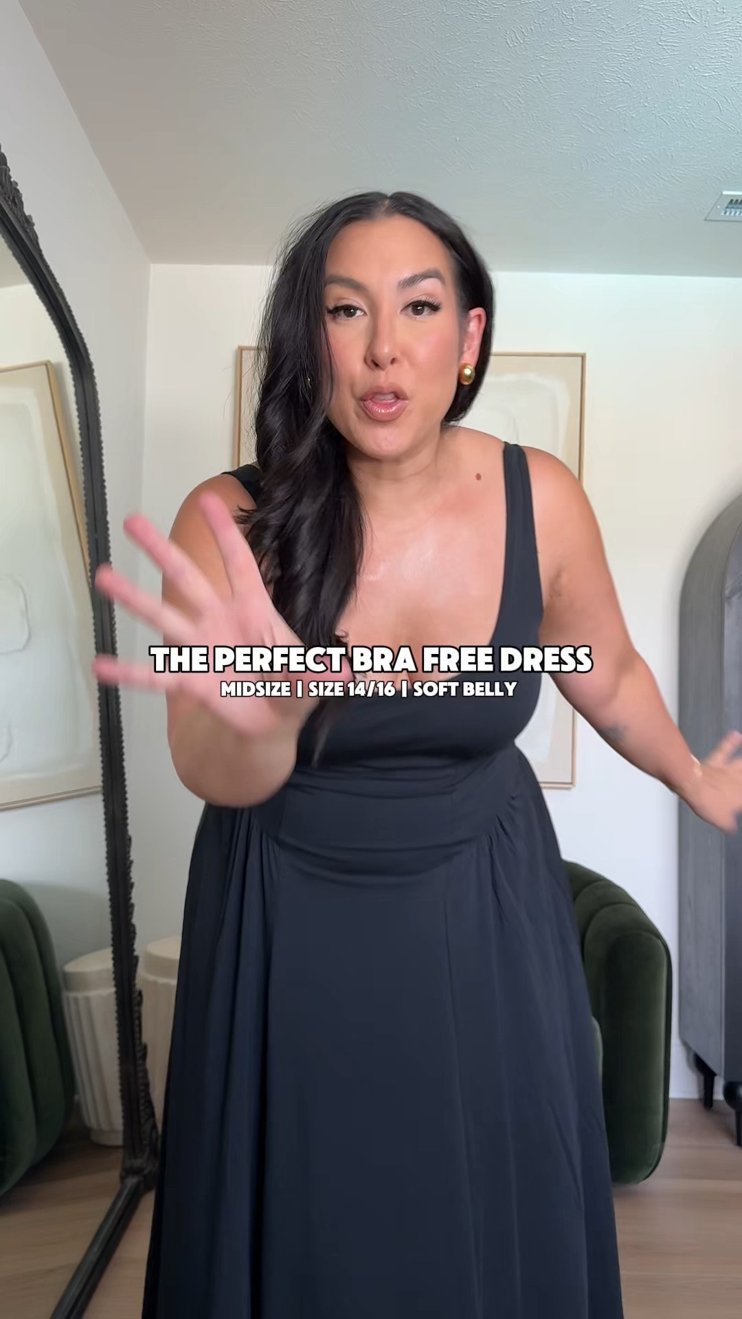 Resharing my fav bra free dress 

Midsize fashion, ootd, outfit inspo, fall dress