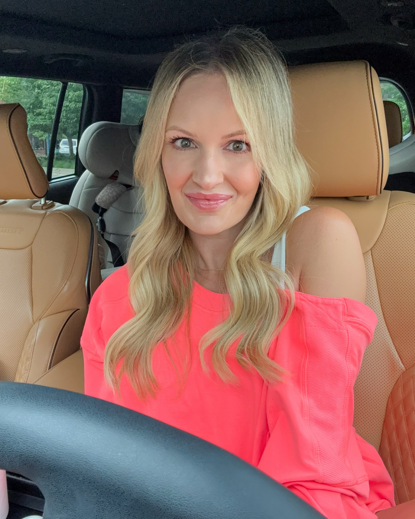 Here for the neon coral 🙌🏻 this ruffle sweatshirt is so cute. 

I’m in a small! 

#LTKFindsUnder50