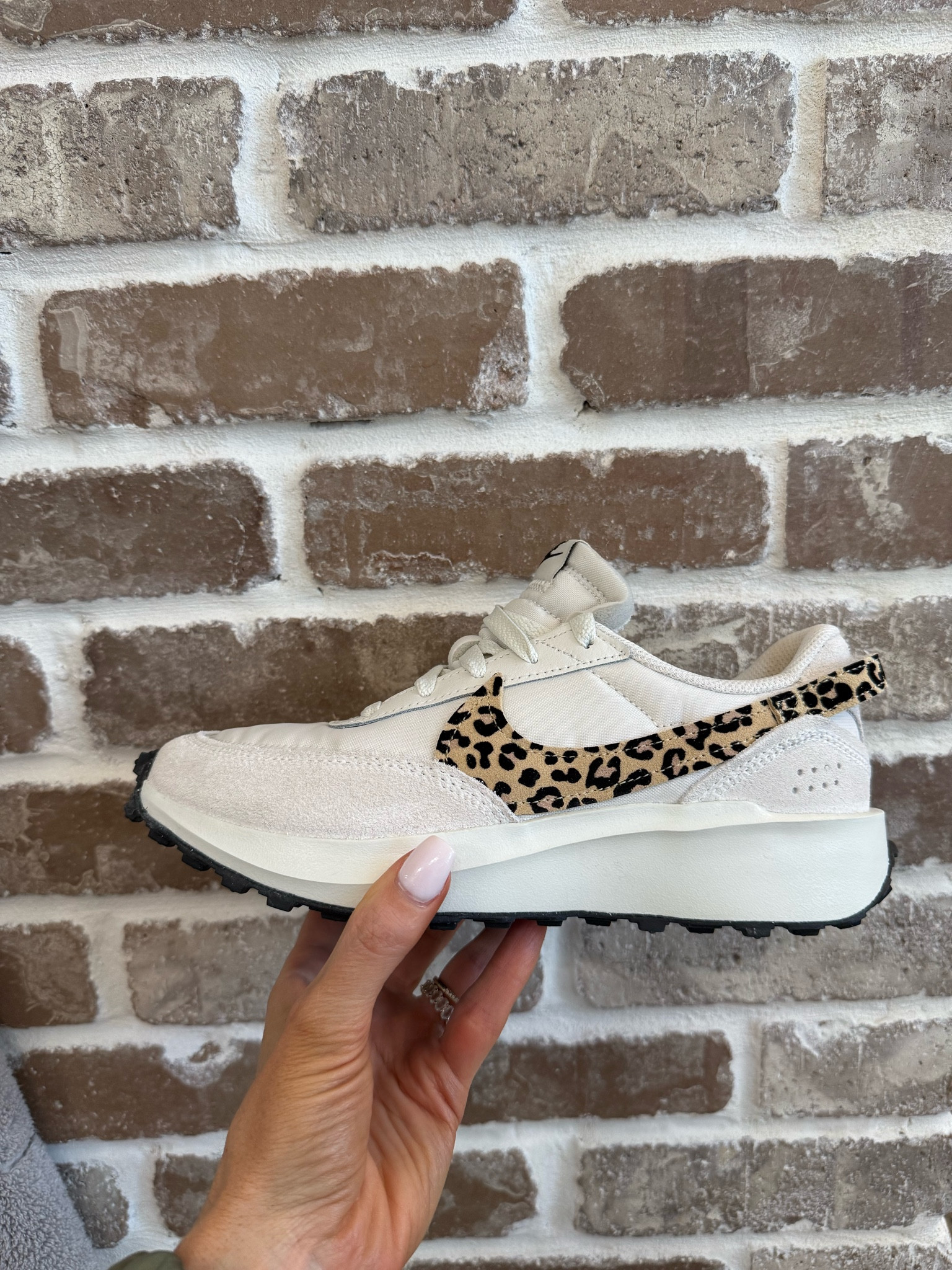 A closer look at the neutral leopard Nikes on sale!!
@kohls #ad #kohlspartner #paidlink #kohlsfinds 

#LTKGiftGuide #LTKSaleAlert #LTKShoeCrush