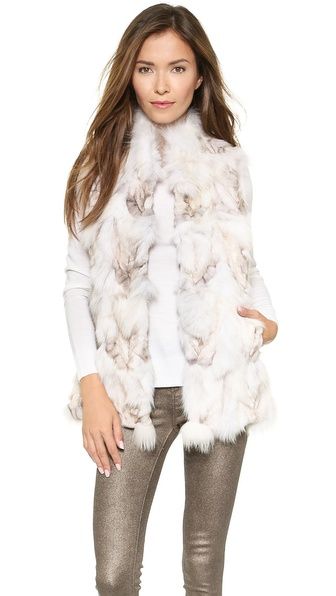 Fox Fur Vest | Shopbop