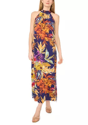 Women's Halter Neck Floral Dress | Belk