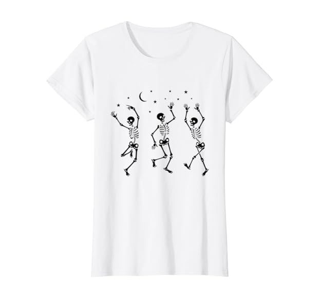 Halloween Dancing Skeletons T-Shirt | Amazon (US)