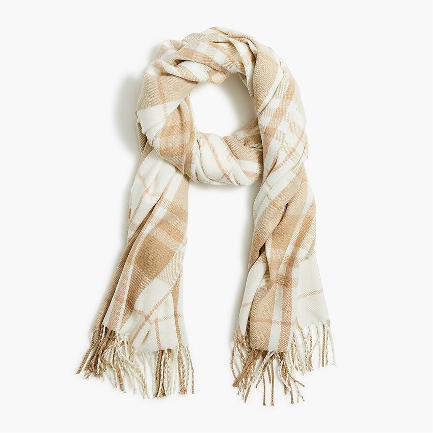 Classic plaid scarf | J.Crew Factory