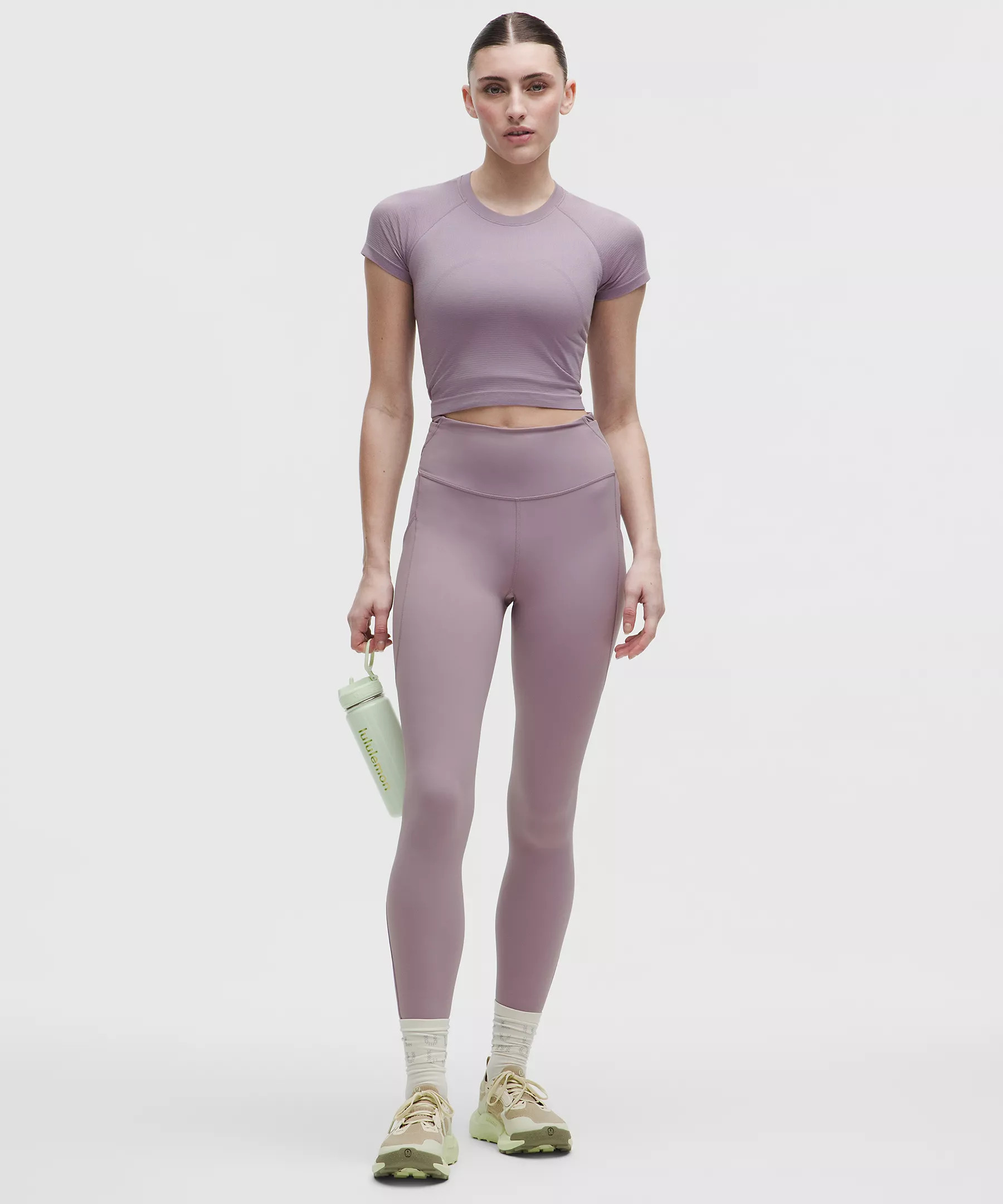 Swiftly Tech Cropped Short-Sleeve Shirt 2.0 | Lululemon (US)