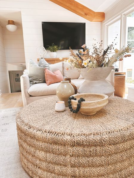 Coffee table decor, coffee table styling, living room inspo, living room decor, spring faux stems 

#LTKhome #LTKSeasonal #LTKstyletip