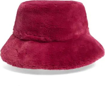 Ted Baker London Prinna Faux Fur Bucket Hat | Nordstrom | Nordstrom