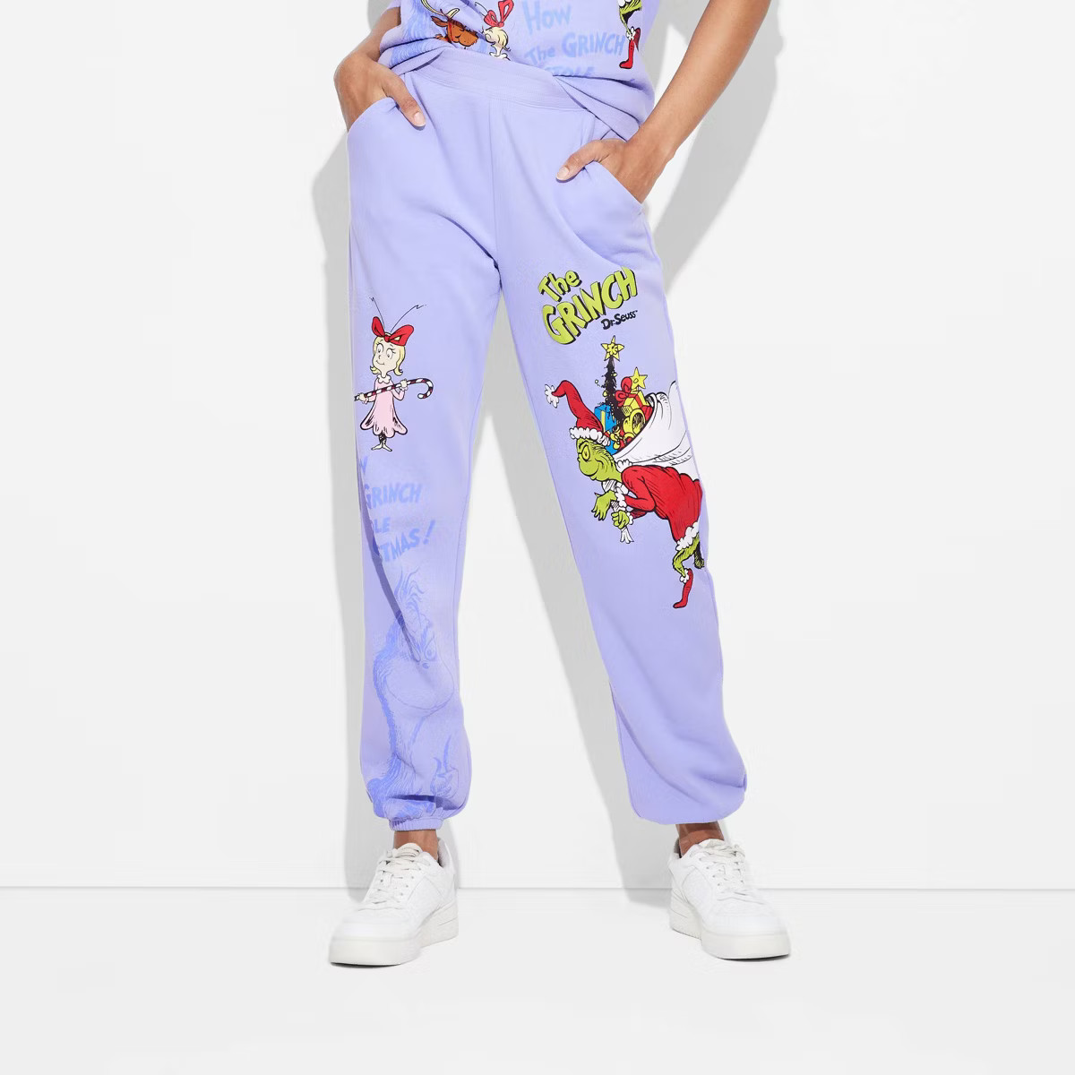 Women's The Grinch Graphic Joggers - Blue | Target