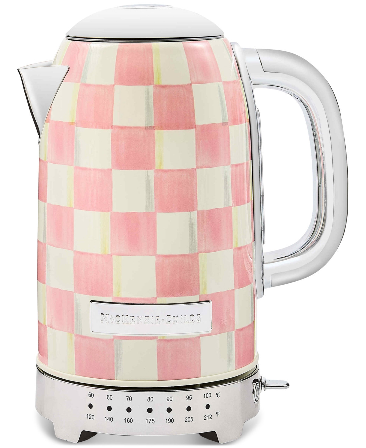 MacKenzie-Childs Rosy Check Electric Kettle | Macy's