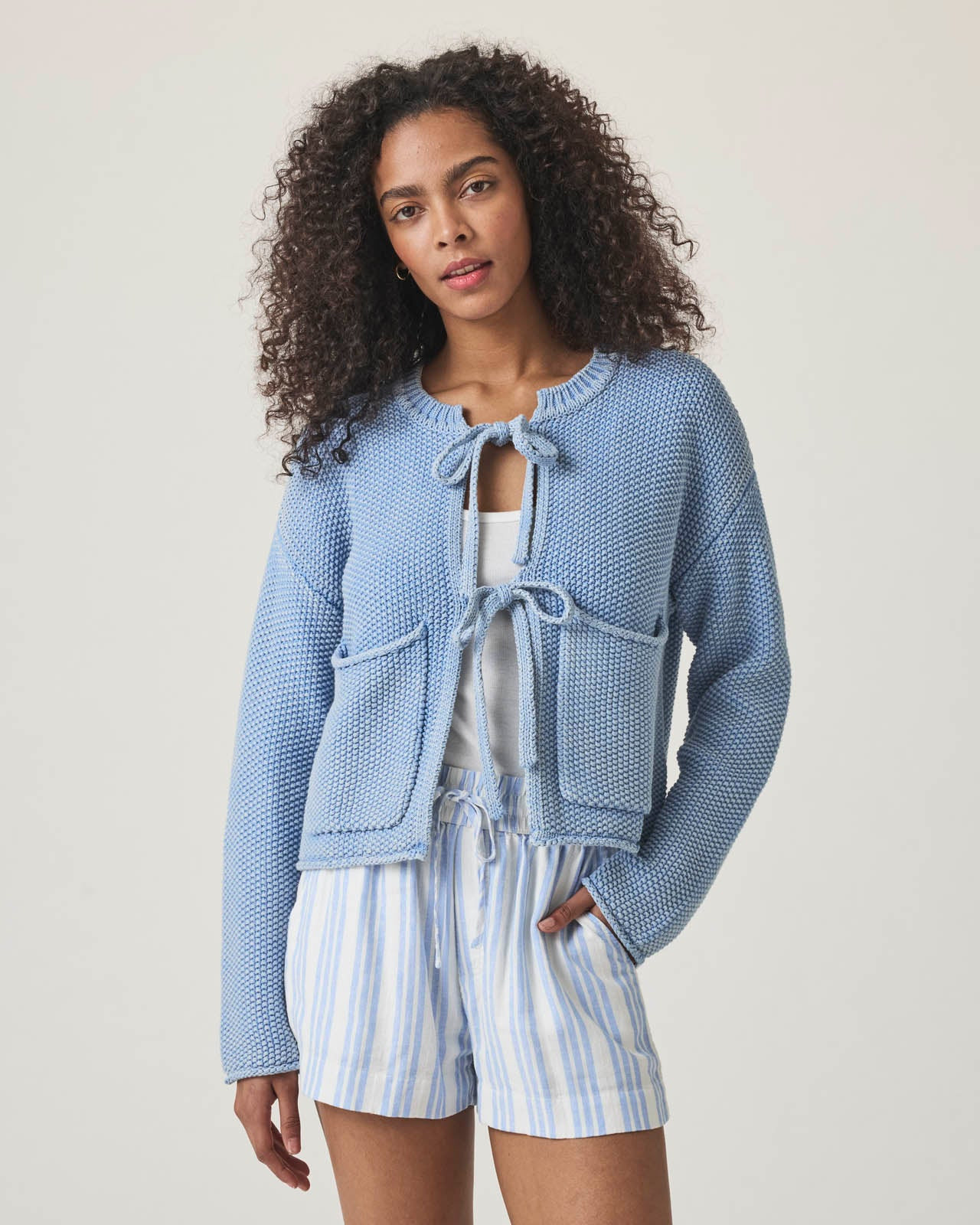 Roxie Tie-Front Sweater | Splendid