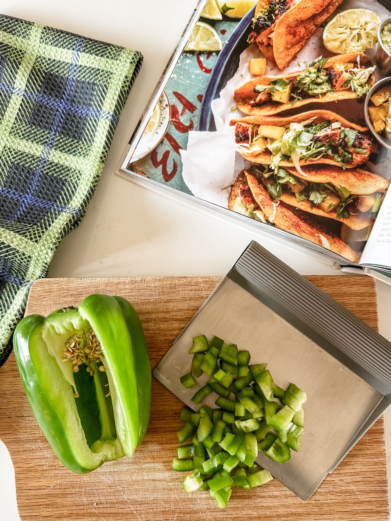It’s definitely worth it to have kitchen tools that get the job done quickly, easily and clean up beautifully.

My favorite new tool is what I call a food mover. It has a non slip grip, a beveled edge to pick food up with ease and edges that keep the food on the scrape.

I’ve made it easy for you to add this scrape to your kitchen tool box with LTK. I’ve also included a towel I’m currently obsessed with and one of my favorite cookbooks.


#LTKhome