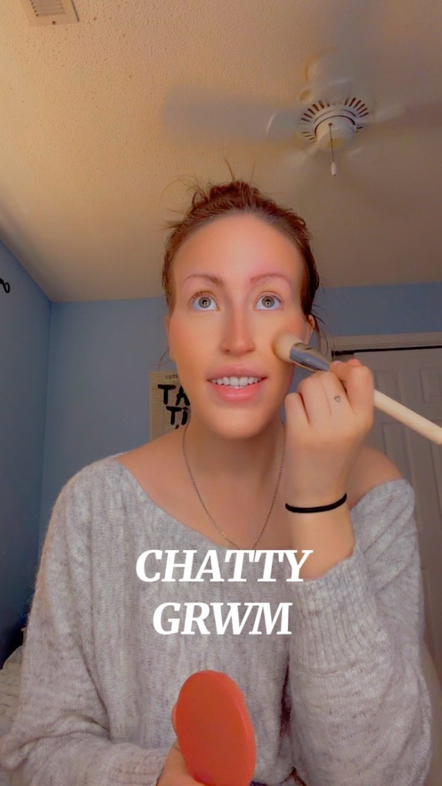 holiday shopping later👀🎄💞 #grwm #chitchatgrwm #makeuproutine #fyp #tjmaxx 

#LTKU #LTKFindsUnder50 #LTKBeauty