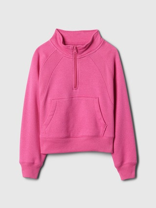 Kids Relaxed Half-Zip Sweatshirt | Gap Factory