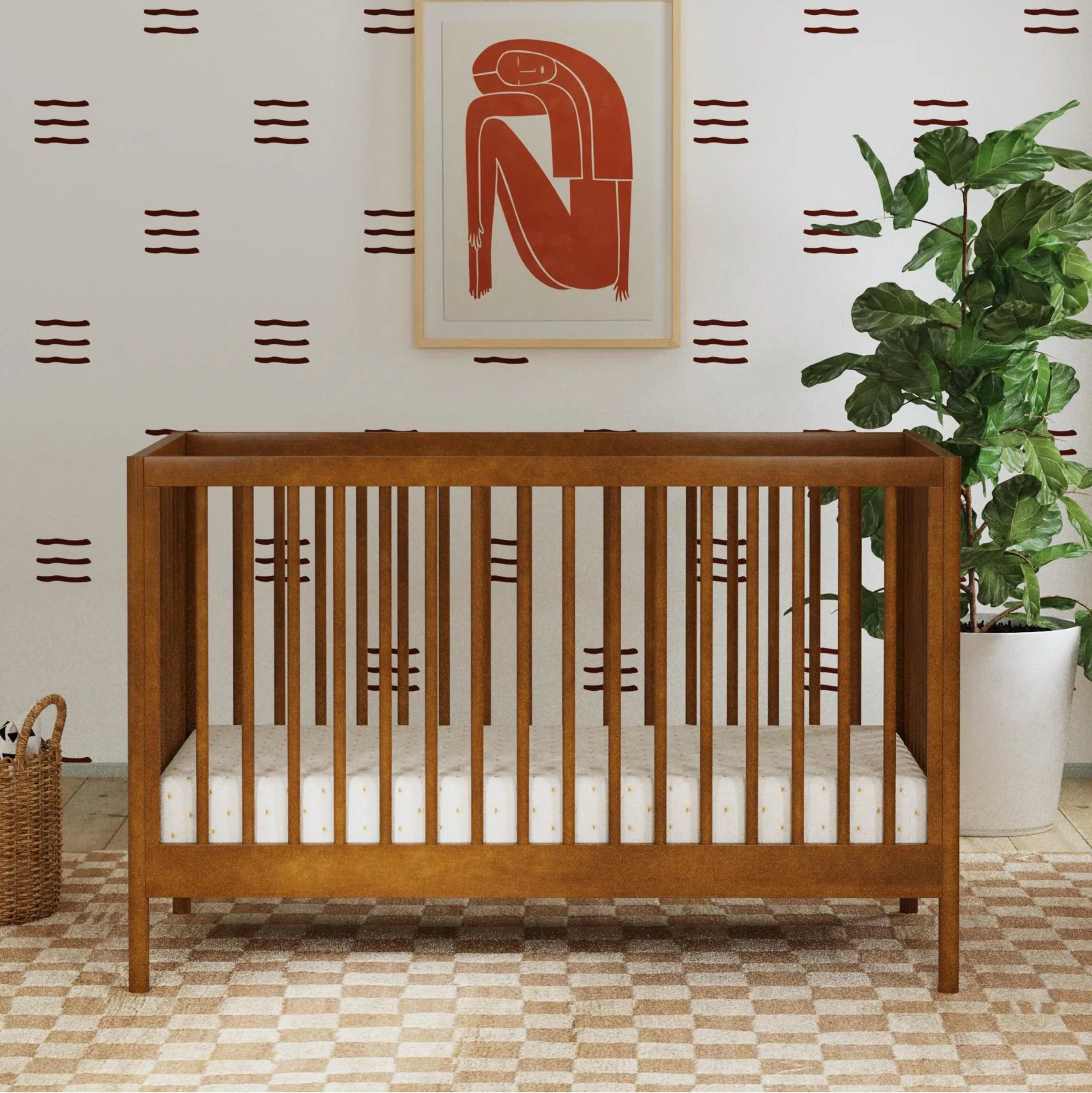 Birdie 3 in 1 Convertible Crib | Wayfair North America