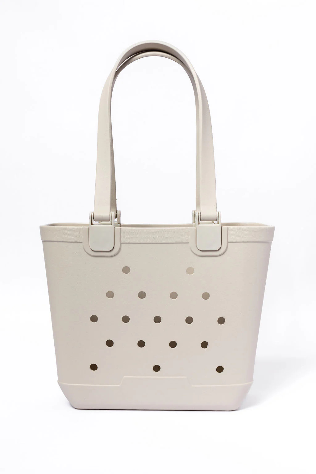Neutral Rubber Beach Bag SALE | Pink Lily
