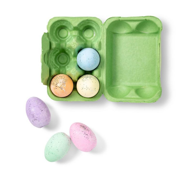 6ct Easter Glitter Egg Chalk Set - Mondo Llama™ | Target