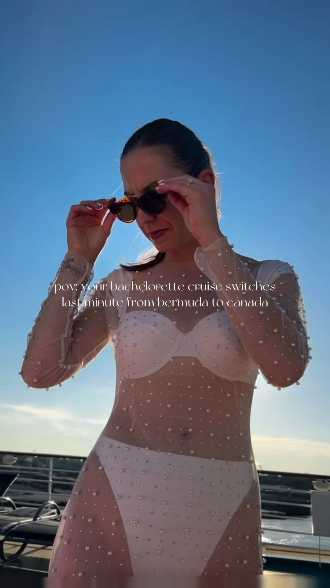 but forreal my bridesmaids pivoted seamlessly 👏🏻✨

a friday evening text alert from
@royalcaribbean hours before we were leaving for my bachelorette - my sweet friends prepped ryan w the news, unpacked, repacked and showered me with so much love (and champagne) that we barely even noticed the switch from bermuda to canada! 

to be honest - it was the best cruise ever! so many people canceled we truly had the boat to ourselves and at dinner we had our own personal server and beverage host 😂🍸✨

love my sweet friends so much - they are true rays of sunshine and they inspire me with their strength, resilience + zest for life and continue to encourage me with every changing season of life! 

#bachelorettecruise #bachelorette #bride #realbride #bridestyle #brideinspo #royalcaribbean #bachinspo #cruise 

#LTKVideo #LTKWedding #LTKSwim