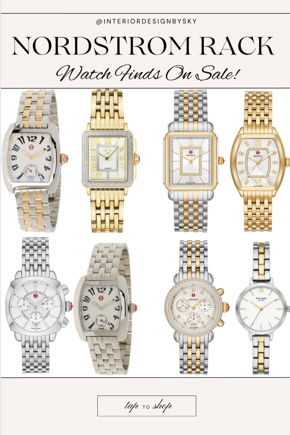 Designer luxury watches on sale at Nordstrom rack! Selling out fast, so get it while you can! 

#LTKsalealert #LTKFind #LTKxNSale