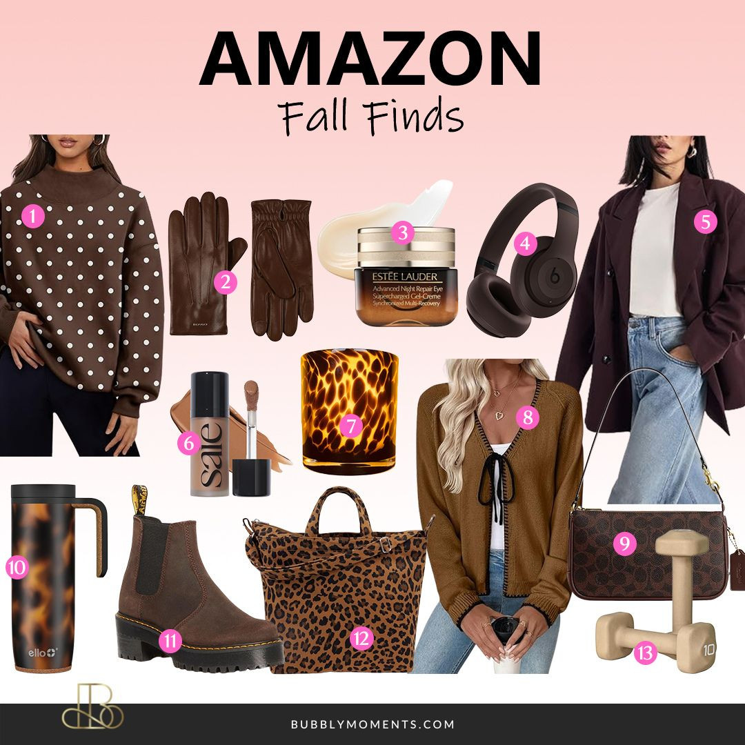Fall is here 🍂 Time to refresh your wardrobe and home with cozy, stylish finds from Amazon! These fall picks are perfect for creating that warm seasonal vibe, from cute everyday essentials to cozy home accents. 🍁 Shop these must-have finds and add a little fall inspiration to your space and style!
#LTKootd #LTKFinds #LTKSeasonal #AmazonFinds #FallFinds #FallFavorites #FallShopping #FallStyle #FallFashion #CozyFinds #AmazonFashion #HomeFinds #AutumnStyle #AutumnFinds  

 