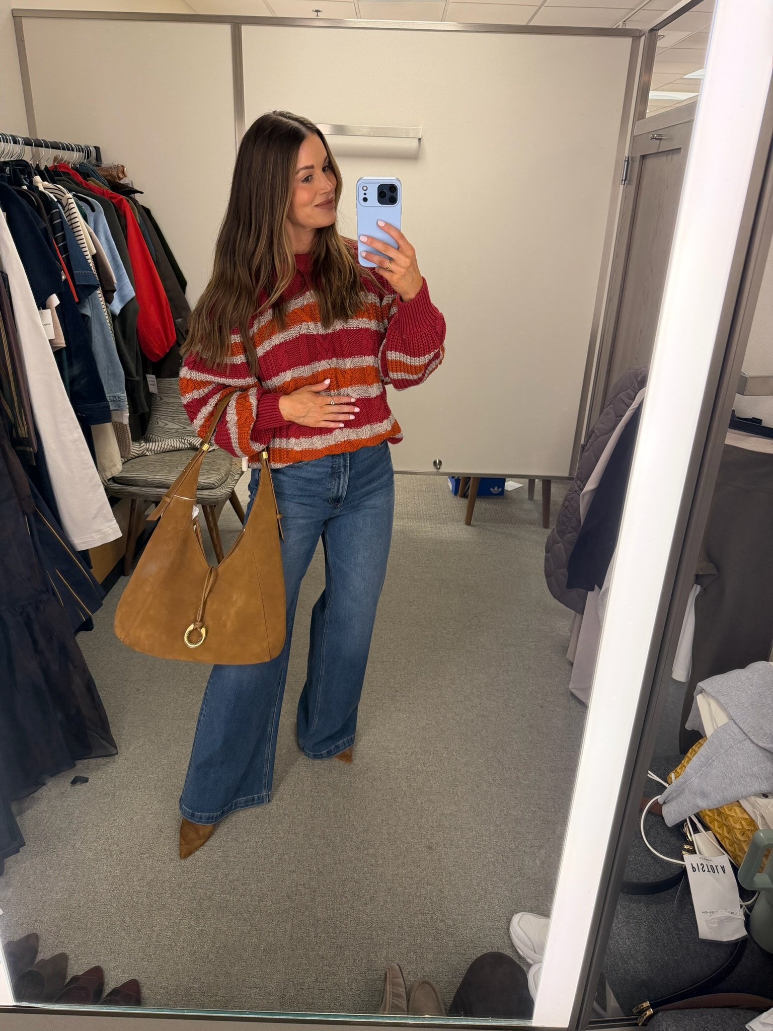 Such a cute outfit for fall! One of my favorite colorful sweaters from the sale! If you’re looking for more pops of color, this is a great piece. So comfortable!

Nsale
Nordstrom anniversary sale

#LTKSaleAlert #LTKootd #LTKSeasonal