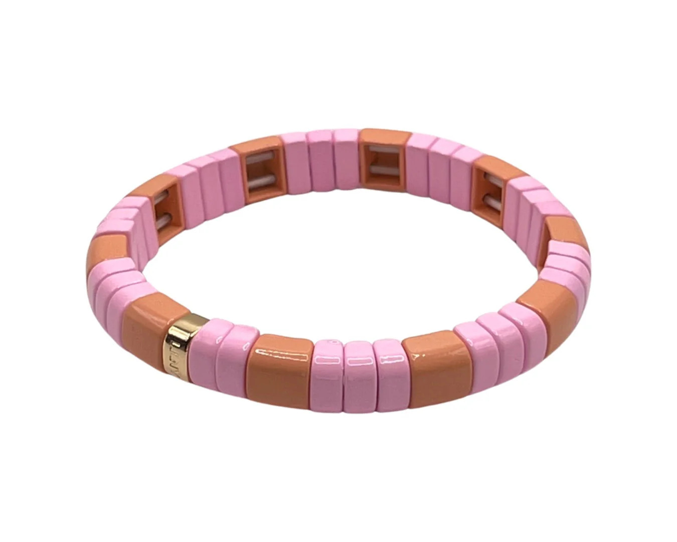 Apricot Rounded Single Bracelet | La Lumiere NY