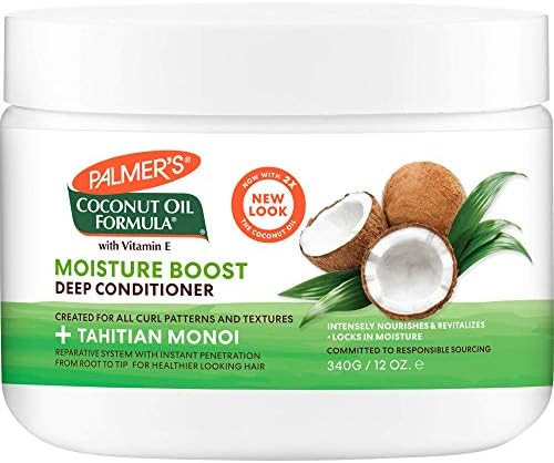 Palmer's Coconut Oil Formula Moisture Boost Deep Hair Conditioner, 12 Fl Oz | Amazon (US)