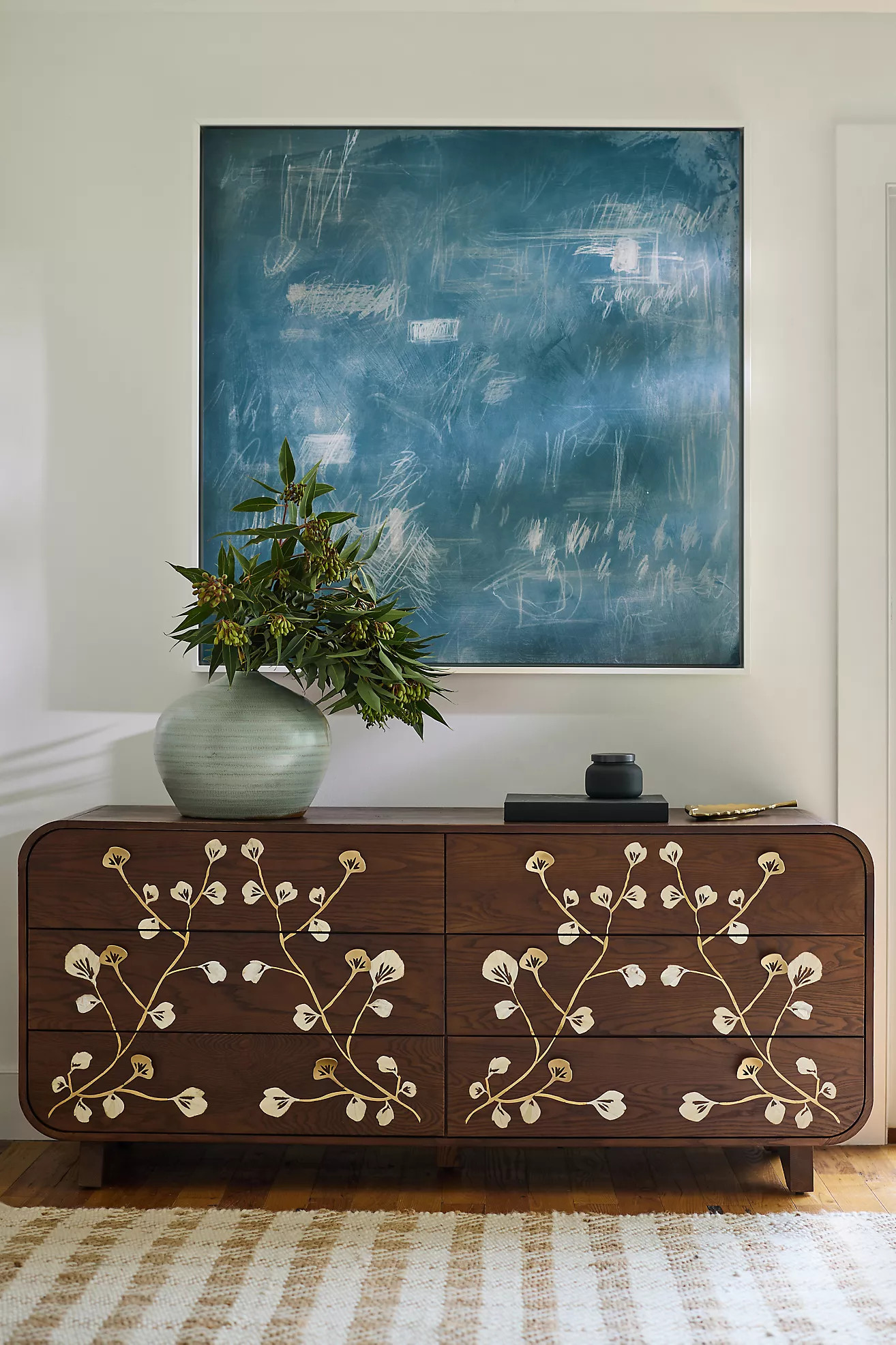 Toulouse Bone Inlay Six-Drawer Dresser | Anthropologie (US)