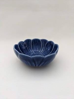 Bordallo Pinheiro Water Lily Bowl 4.25" Wide, Blue Flower, Portugal | eBay US