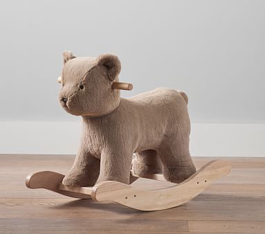 Bear Critter Plush Nursery Rocker | Pottery Barn Kids