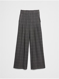 Ultra High-Rise Wide-Leg Flannel Trouser | Banana Republic Factory | Banana Republic Factory