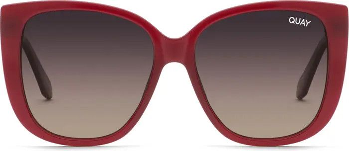 Ever After 54mm Polarized Gradient Square Sunglasses, Quay Sunglasses, Nordstrom Summer Sale | Nordstrom