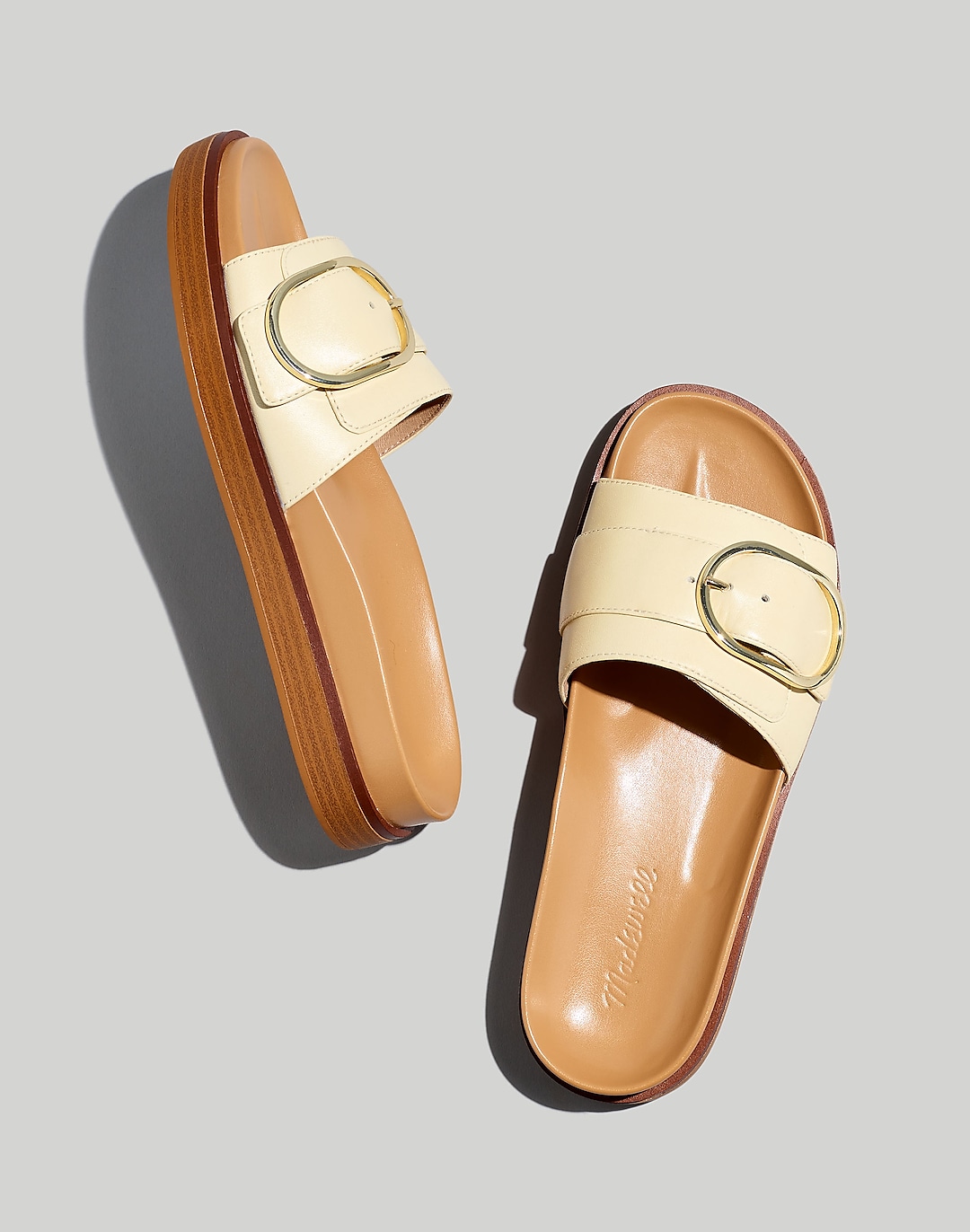 The Dayna Buckle-Strap Sandals | Madewell