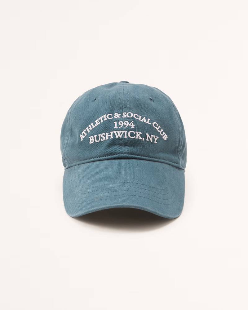 Women's 90s Prep Graphic Baseball Hat | Women's New Arrivals | Abercrombie.com | Abercrombie & Fitch (US)