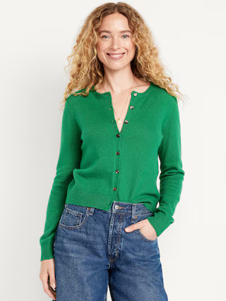 SoSoft Cropped Cardigan Sweater | Old Navy (US)